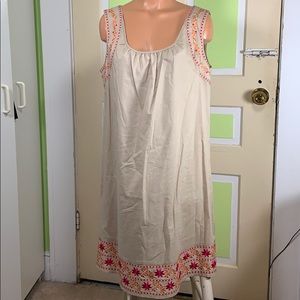 Calypso St Barth target dress XL Tan sleeveless